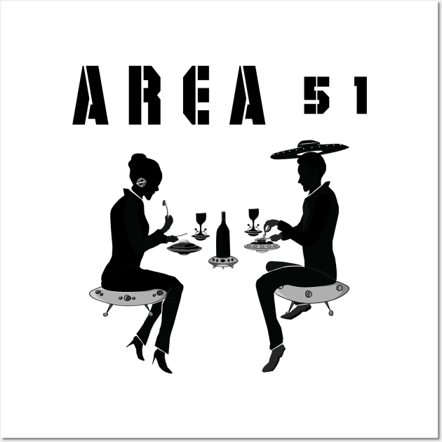 Area 51 Dinner Wall Art by TenomonMalke